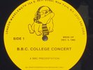 THE JAM BBC College Concert LP Dec 5 1982 NM Vinyl Paul Weller MOD Style Council