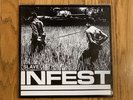 Infest Slave LP Red Vinyl 1997 Draw Blank Deep Six Crossed Out No Comment MITB