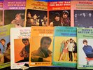 1968 Philco Hip Pocket Records 9 w/Pouches, 5 without Pouches, 1 Empty Pouch