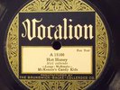 Vocalion 15166 - McKENZIE'S CANDY KIDS / HOT HONEY  jazz 78rpm
