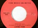 LIVING FUNK - FOOLS LOVE - 45 SOUL FUNK REISSUE RARE FUNK MUSIC UNLIMITED