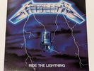 Metallica Ride the Lightning OG Press Elektra VG+/EX Megadeth Slayer Venom Rare