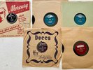 Vintage 1950's 78 RPM Rock Vinyls (5) Bill Haley Fats Domino The Diamonds