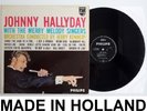 Johnny Hallyday Sings America Rockin Hits LP 33 Tours vinyle hollandais Holland