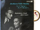 Menuhin (x2). Beethoven (Violin sonatas 5 + 9). HMV ASD 389 white/gold, NM(-)