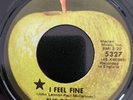 I Feel Fine by The Beatles Apple 1st LA Pressing with Black Star Brand New  Nice