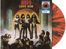 Kiss Kiss - Love Gun (Exclusive Tangerine / Aqua Splatter Colored Vinyl) (Vinyl)