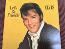 ELVIS PRESLEY LP CAS-2408 LET’S BE FRIENDS SHRINK RARE RIGID VINYL ORIG BLUE LBL