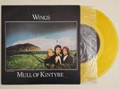 Paul McCartney Wings Israel 45 R 6018 MULL OF KINTYRE YELLOW VINYL  W/Pic Cover