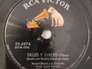 Manolin Morel Salud Y Dinero Te Conquistare RCA Victor Latin 78 RPM HEAR