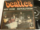 Very rare The Beatles single Hey Jude Parlophone DP 570 Sweden Exc/Exc