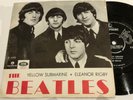 Very rare The Beatles single Yellow Submarine Parlophone SD 5493 Sweden Exc/Exc