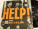 Very rare The Beatles single Help  Orange Parlophone R 5305 Sweden Exc/Exc