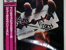 JUDAS PRIEST BRITISH STEEL EPIC 253P208 JAPAN OBI VINYL LP