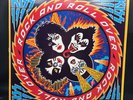 KISS - ROCK AND ROLL OVER - Vinyl Record LP w Stickers VG+/EX