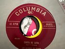 Latin 45 Ranchera Columbia Alegres De Teran Carta De Luto La Joven Mancornadora