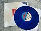 The Strokes Future Present Past Blue Vinyl EP with Stickers Used Good Condition