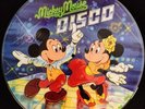 DISNEY MICKEY MOUSE DISCO 1979 PICTURE DISK VINYL RECORD 1ST PRESSING EXC. COND.