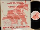 LUTHER THOMAS HUMAN ARTS ENSEMBLE - FUNKY DONKEY VOL 1 - 1977 VINYL LP album VG+