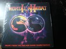 MORTAL KOMBAT I & II MUSIC ARCADE GAME SOUNDTRACKS LP RECORD SPLIT RED CLEAR