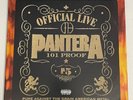 Pantera official live: 101 proof  NM 1st Press vinyl  Mastered @ Sterling Sounds