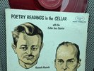 Poetry Readings in the Cellar Jazz Quartet K Rexroth L Ferlinghetti RARE RED LP