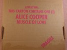 Rare Alice Cooper Near Mint Lp - Muscle Of Love & Cardboard Cover Poster 1973