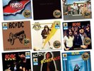 AC/DC - Limited Edition 50th Anniversary Gold Color Vinyl Set of 9 Releases