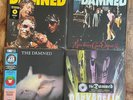 THE DAMNED / MACHINE GUN / STRAWBERRIES / DARKADELIC  NEW/MINT VINYL LP X 4