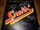 Humble Pie Signed Smokin' Marriott Clempson Ridley Shirley Autograph Vinyl LP
