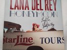 Lana Del Rey Honeymoon SIGNED translucent red 12