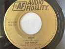 GUY PASTOR WEEP / MIRACLE - Rare 1965 Popcorn Soul Ballad Audio Fidelity 113 VG+