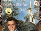 Elvis Presley – How Great Thou Art   VG+/EX, OG Shrink w/Hype Sticker