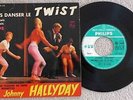 Johnny Hallyday 45 Tours EP 1961 Viens Danser Le Twist