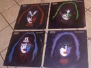 KISS - 1978 Solo Albums 4-LP set Ace Frehley Gene Simmons, Pete Criss, P Stanley