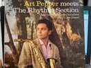 Art Pepper Lp Meets The Rhythm Section Contemporary 7532 Re-Issue Vinyl Jazz