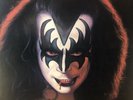 KISS - GENE SIMMONS Vinyl LP 1978 CASABLANCA (NBLP 7120) G+/G+ Original Inner