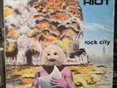 Riot... Rock City  Lp Vinyl Record Heavy Metal 1977 Canada Release Attic