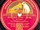 Michel Warlop : Little girl blue / Rhythm step 78 rpm GRAMOPHONE K-7674