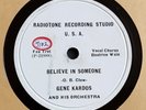 2 RARE GENE KARDOS BEA WAIN RADIOTONE PRIVATE RECORDING 78 RPM FROM 1937