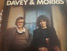 DAVEY AND MORRIS ORIGINAL LP FOLK ROCK YORK RECORDS 1972 WITH INSERT