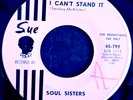 northern soul Soul Sisters I can't stand it PROMO EX condition