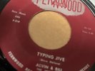 Rare Rockabilly Alvin&bill Typing Jive/how Long Fernwood Vg++