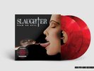 New SLAUGHTER Fear No Evil Vinyl Record Red & Black Splatter Double LP Album