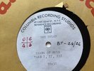 Bob Dylan 10” Metal Acetate Recordings Tears Of Rage / Open The Door, Richard