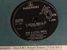RARE 7” BARRY BENSON *1966  N-M VINYL 45rpm  Psych Mod (  Stay A Little While ￼)