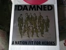 the damned a nation fit for heroes ltd red vinyl all mint
