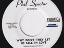VERONICA Why Don't They Let Us Fall In Love M- US PROMO 45 Phil Spector RONNIE