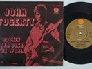 JOHN FOGERTY Rockin All Over The World RARE *M-* Denmark 45 danish The Wall HEAR