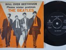 BEATLES Roll Over Beethoven RARE Denmark 45 UNIQUE danish p/s Please Mr Postman